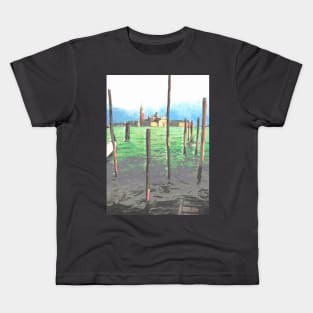 Venice Island Pastel Kids T-Shirt